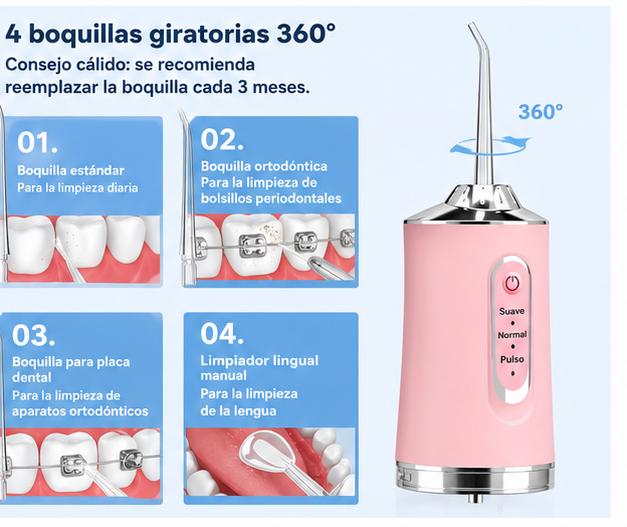 Irrigador Bucal AquaSmile Pro™